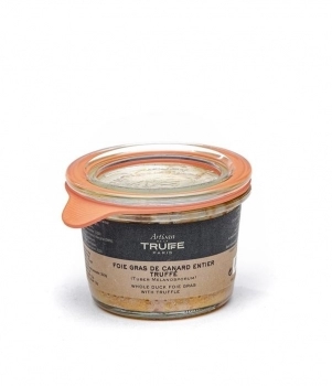 Bloc De Foie Gras De Rata Cu Trufe Negre 50g